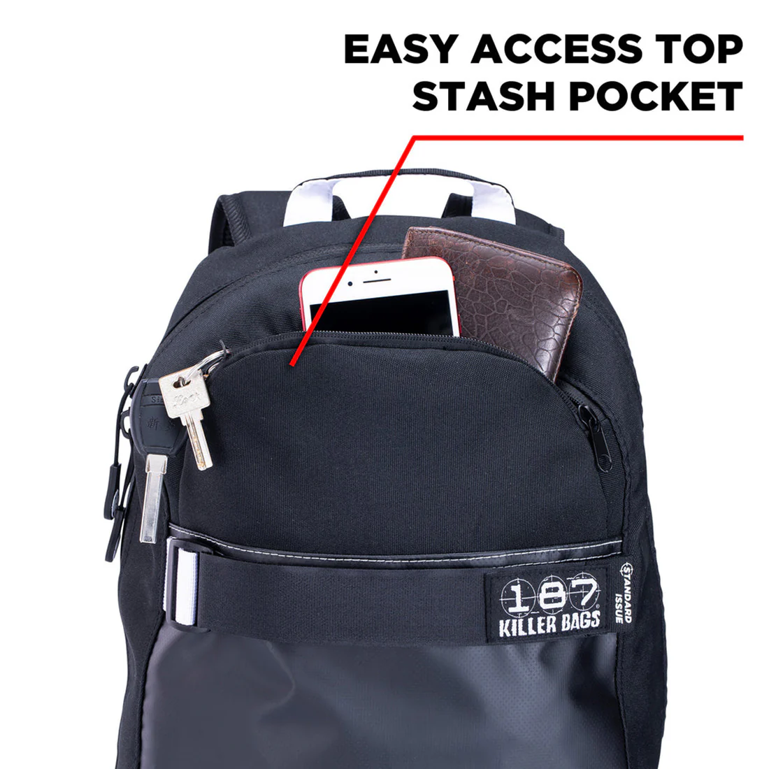 187 Killer Backpack - Black - Image 3