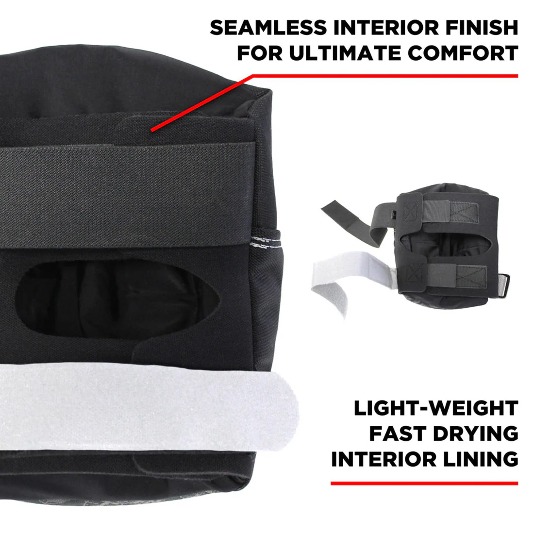 187 Pro Knee - Black/White - Image 3
