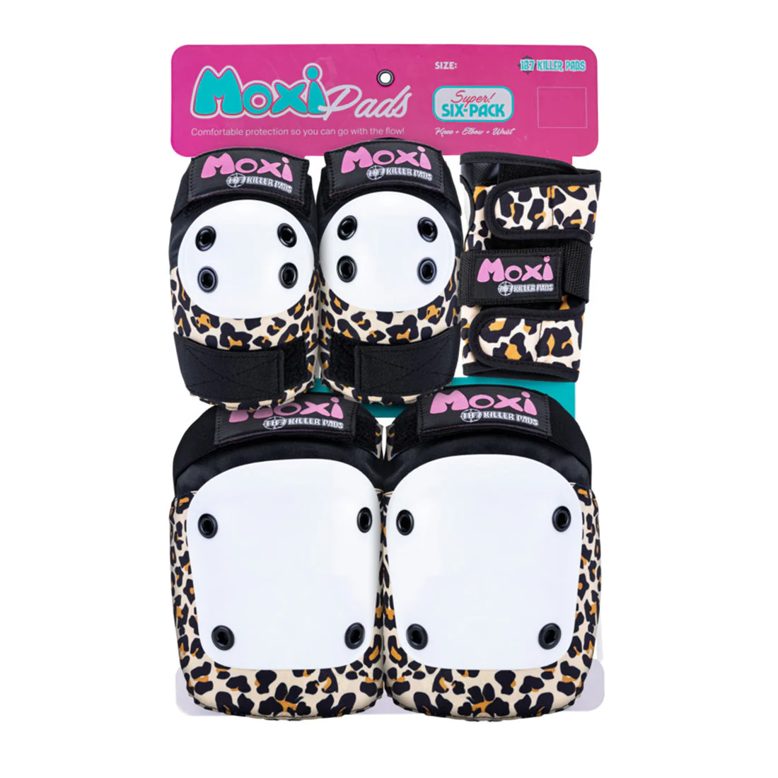 187 Six-Pack Adult - Moxi Leopard