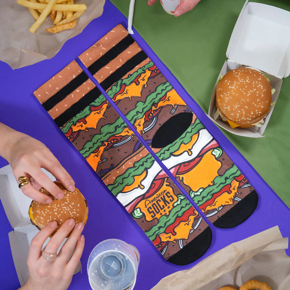 American Socks Signature - Burger - Image 4