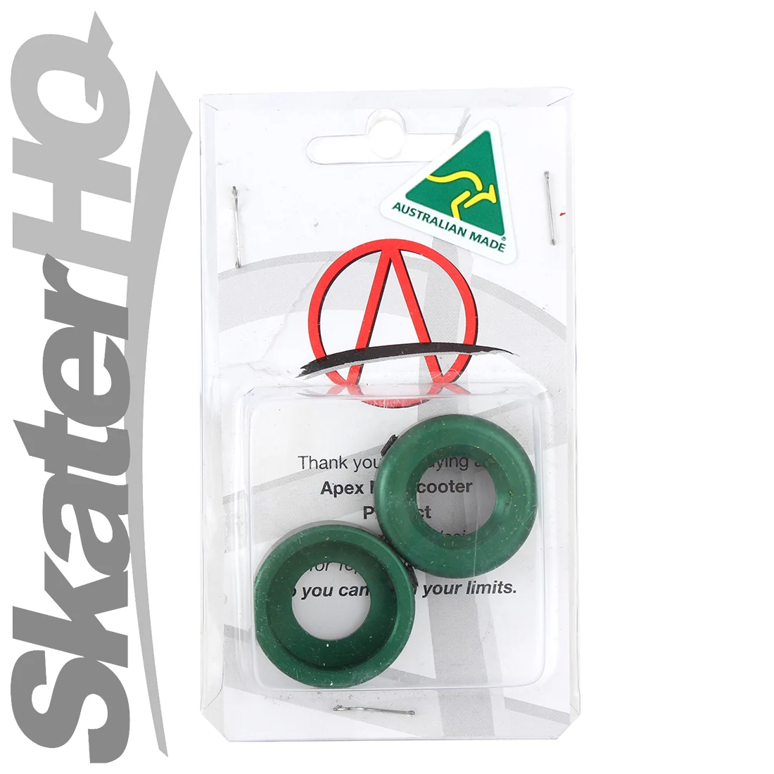 Apex Pro Bar Ends - Green - Image 2