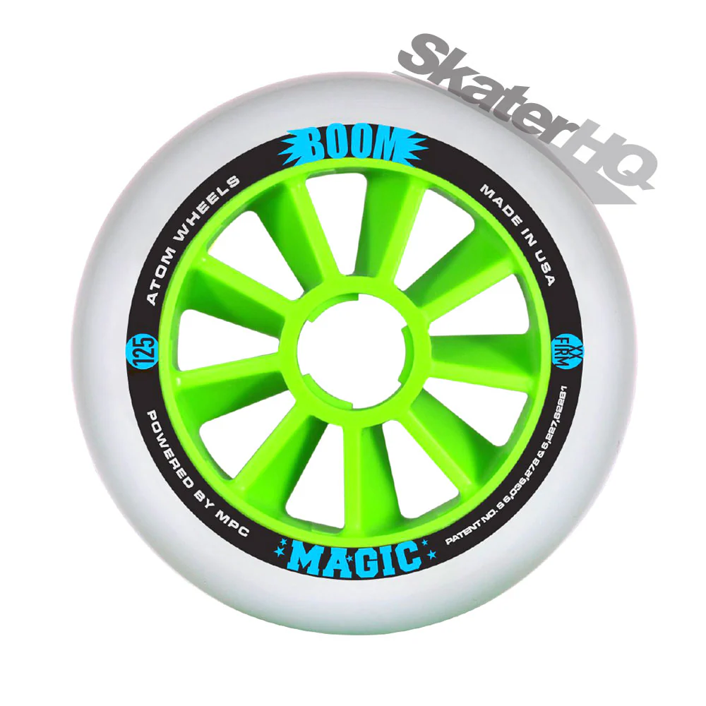 Atom Boom Magic 125mm XXFirm 3pk - White