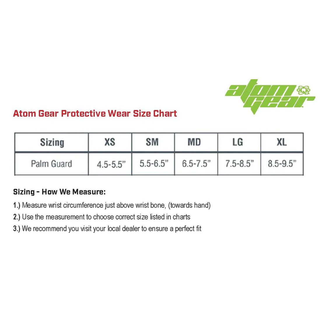 Atom Gear Wrist Guards - Image 3