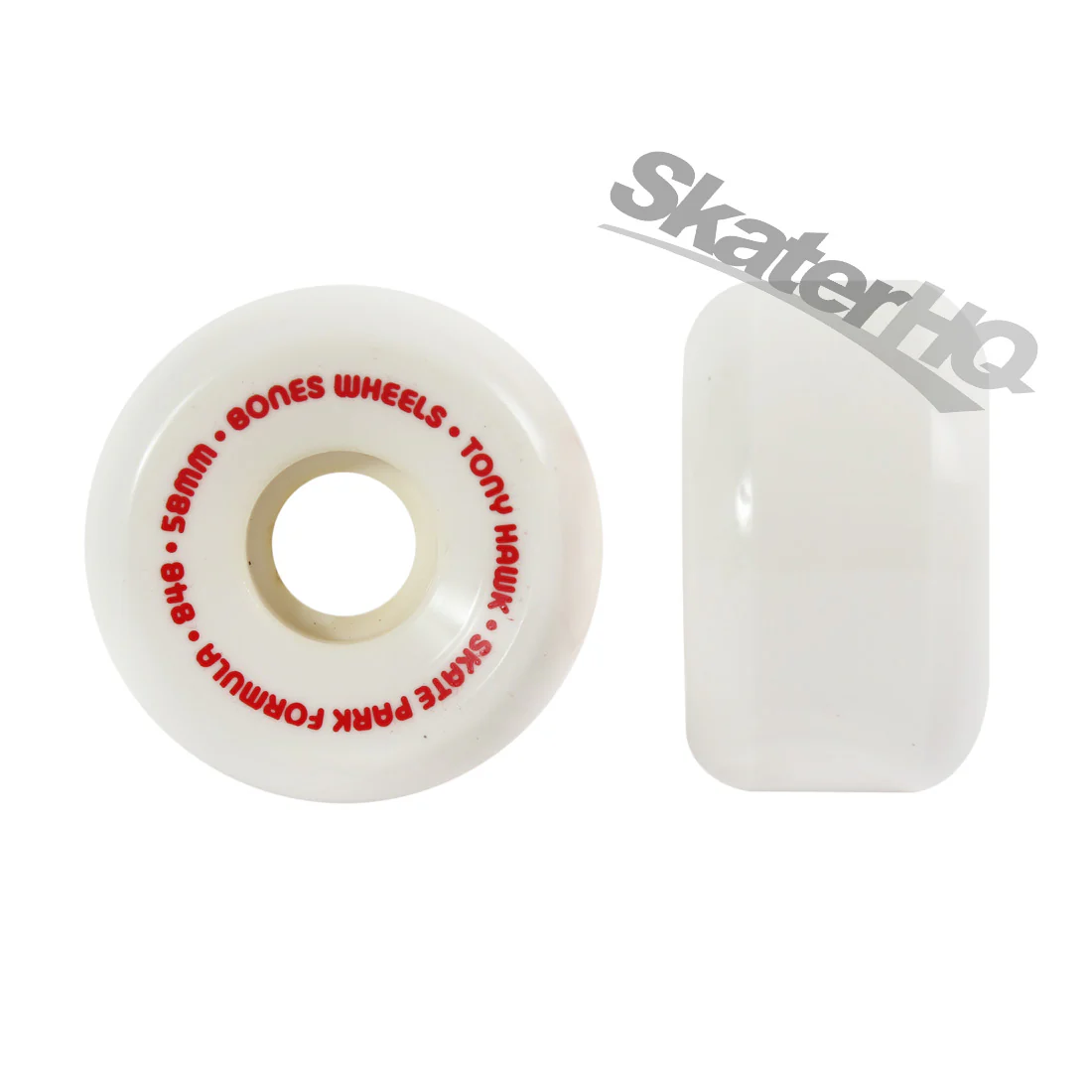 Bones Hawk SPF Mini Cube 58mm - White