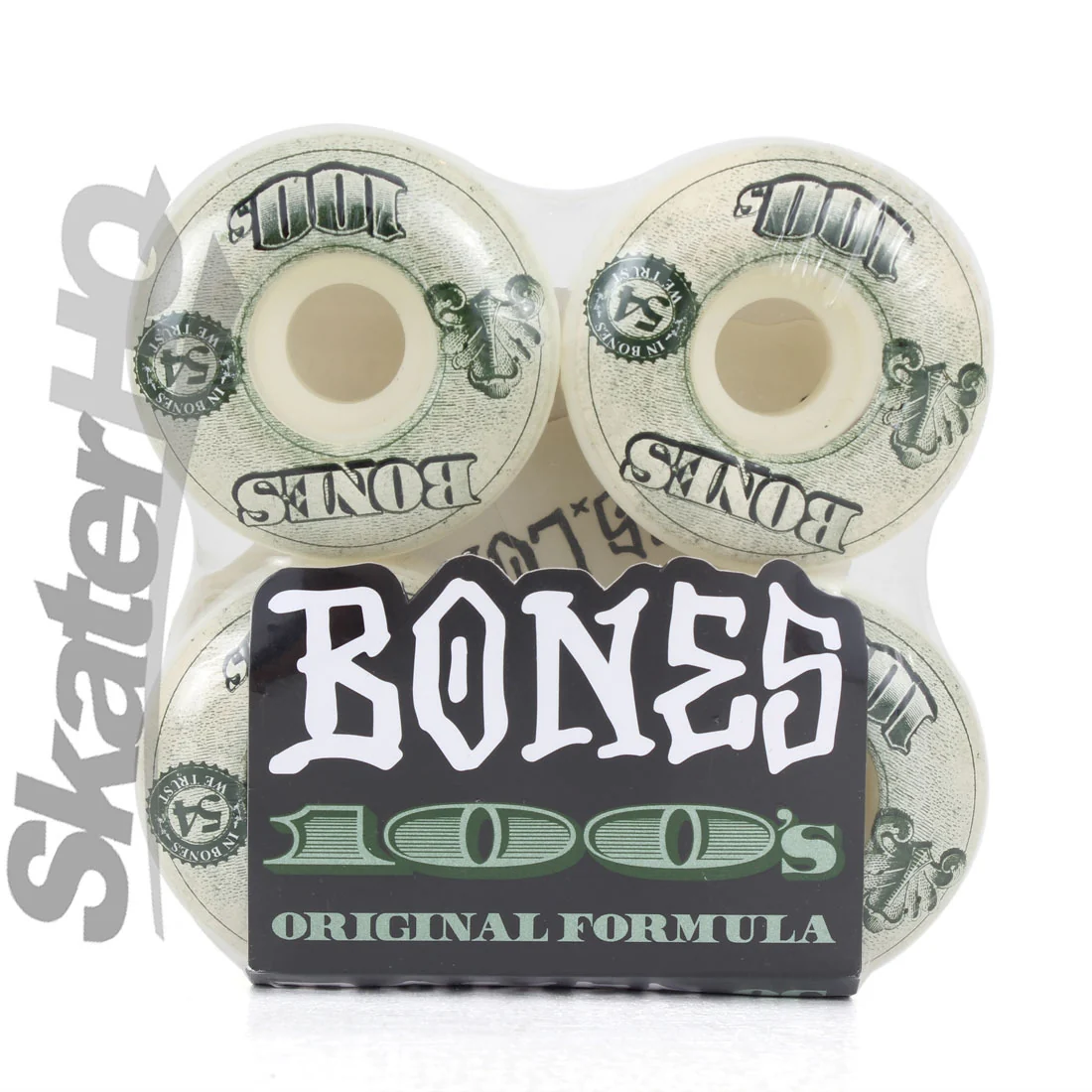 Bones OG 100s Money 54mm - White - Image 3