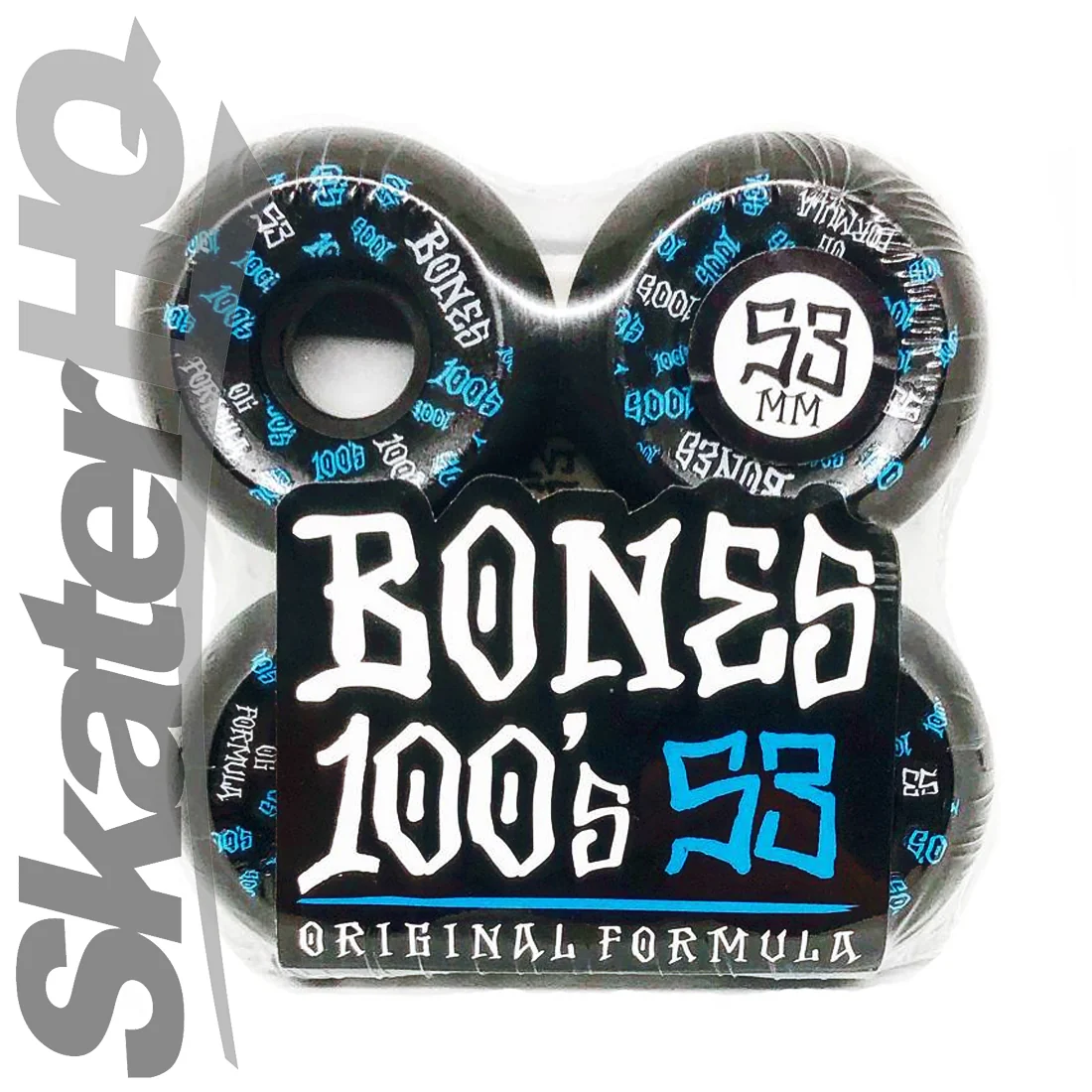 Bones 100s V5 53mm Black/Blue - Image 2