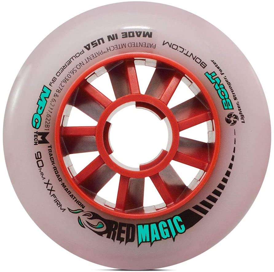 Bont Red Magic Wheel 90mm - Image 3