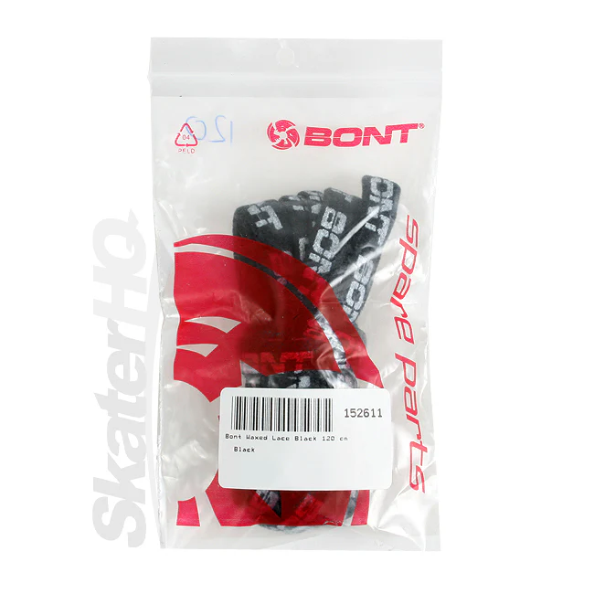 BONT Skate 10mm Laces - 120cm / 47in - Black - Image 2