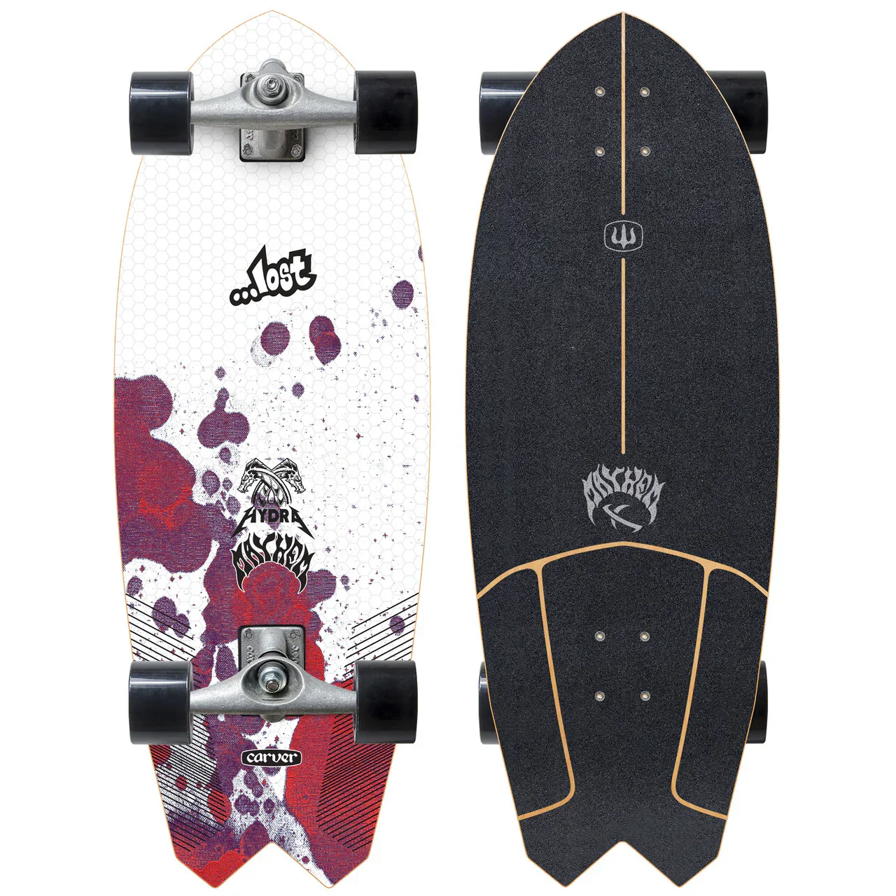 Carver CX/C7 29" Lost Hydra Surfskate Complete
