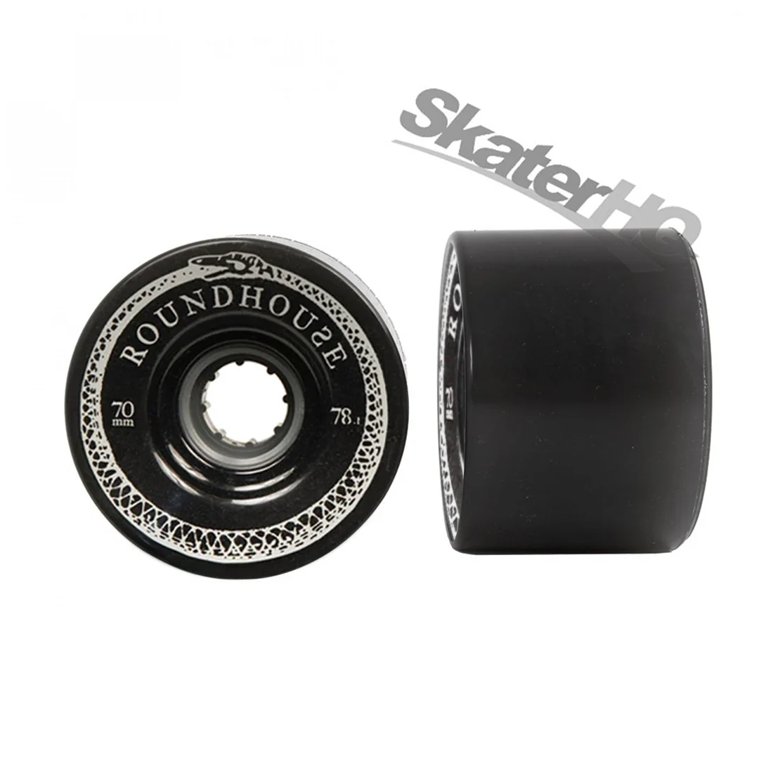 Carver Roundhouse 70mm/78A 4pk Wheels - Black