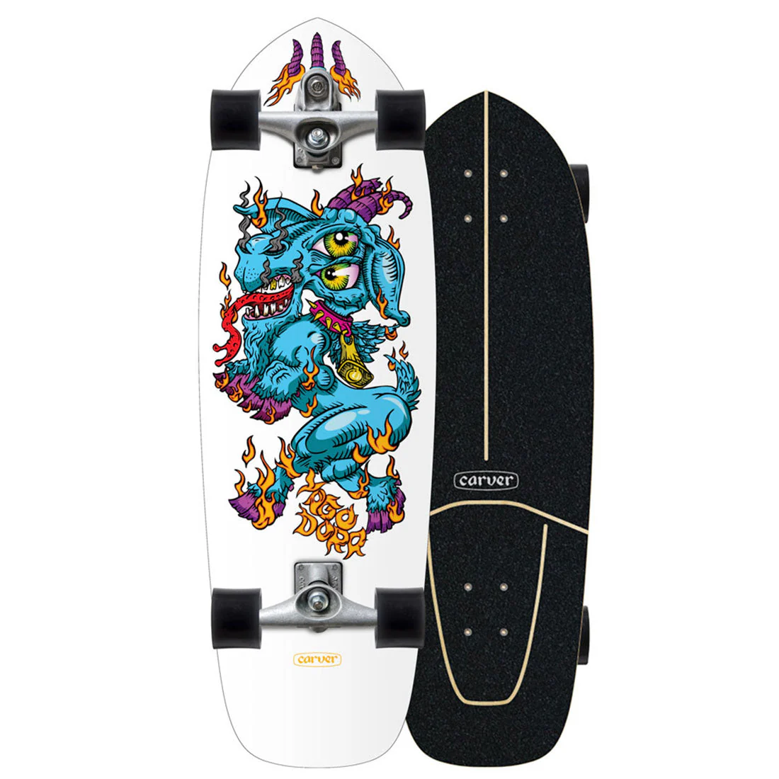 Carver Surfskate 30.75" CX/C7 Yago Fire Goat - Image 4