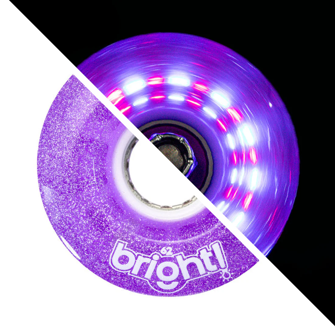 Crazy Bright 62mm LED Wheels 4pk - Image 7