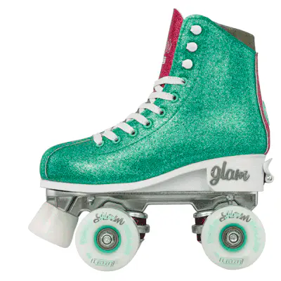 Crazy Disco Glam Teal/Pink - Kids Adjustable - Image 4