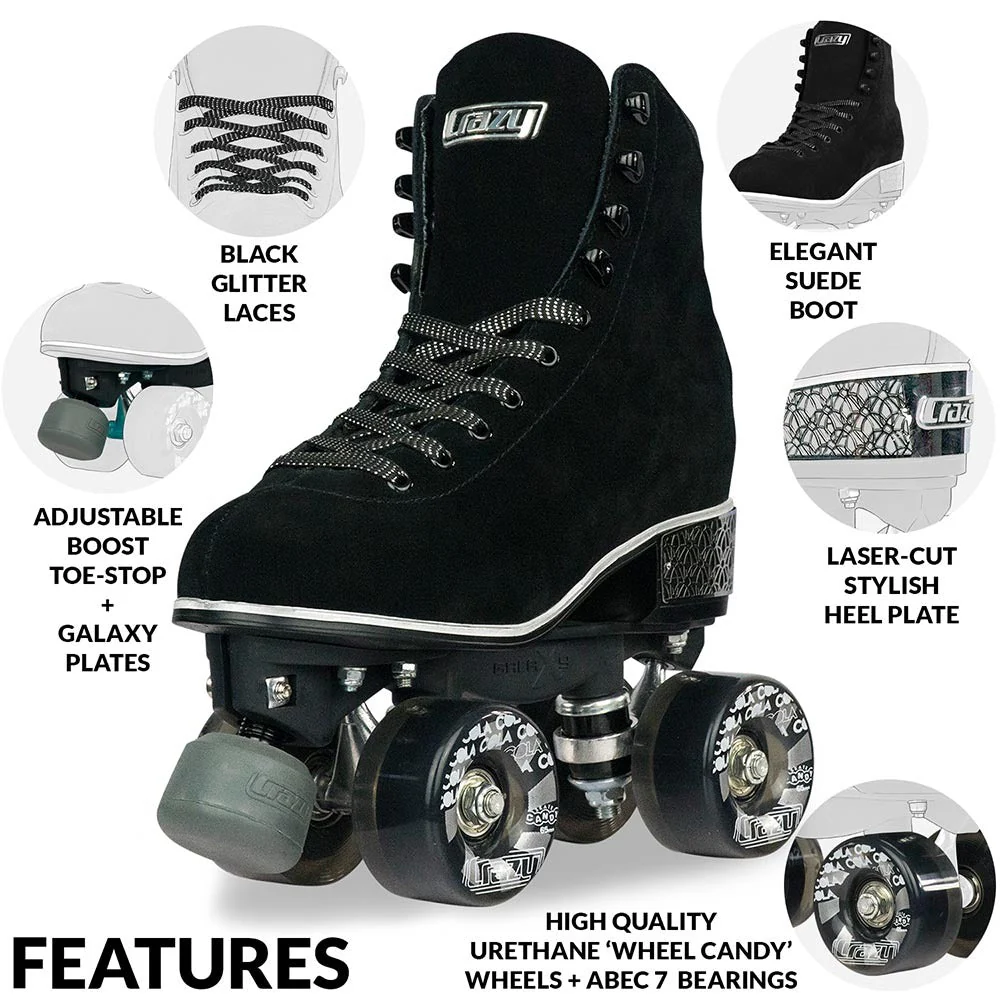 Crazy Evoke Roller - Suede Black - Image 2