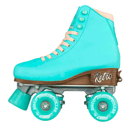 Crazy Retro Roller Teal - Kids Adjustable - Image 4