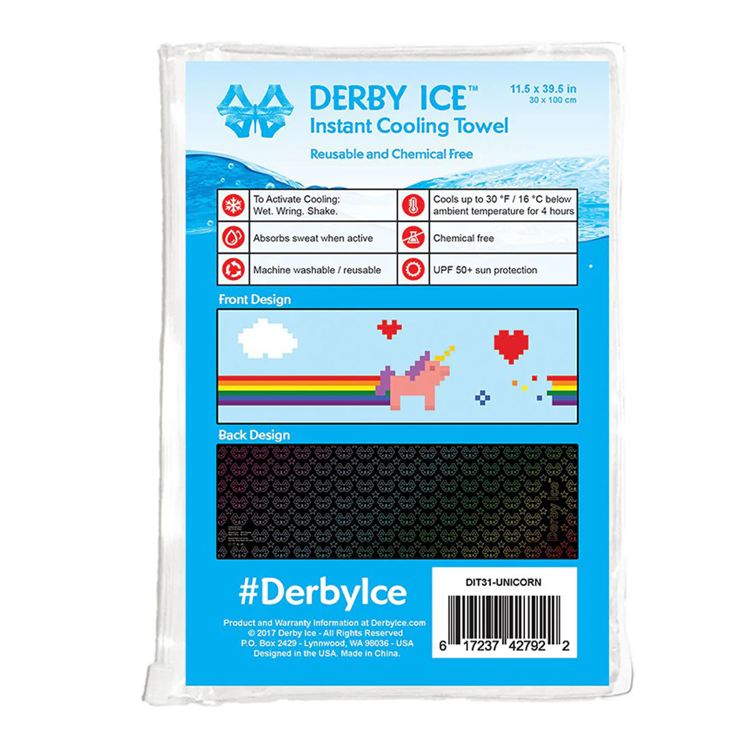 Derby Ice Towel - Pattern - Image 4