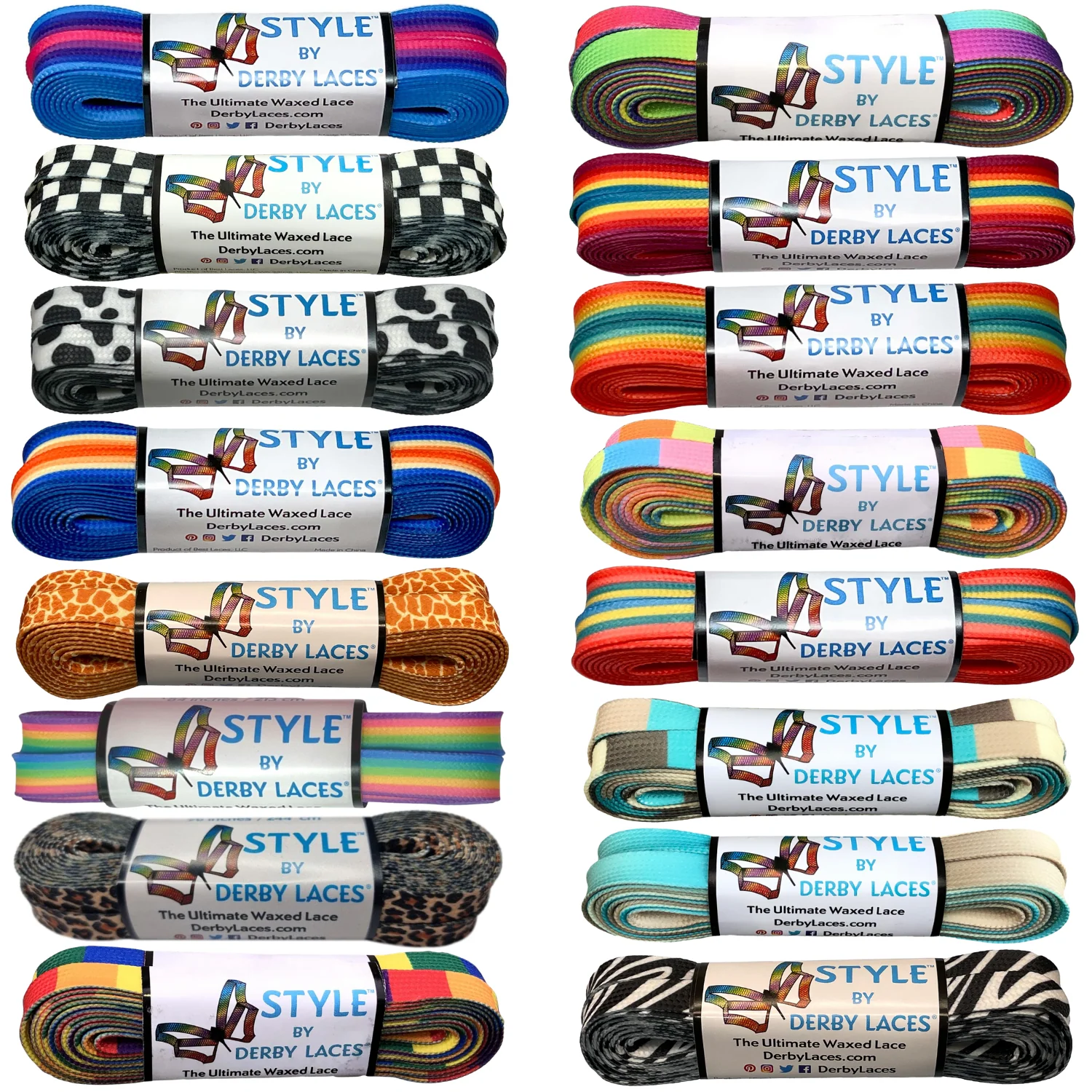 Derby Laces Style 84in Pair - Image 18