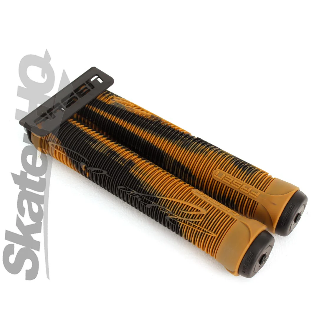 Fasen Go Fast Handle Grips - Black/Gum - Image 2