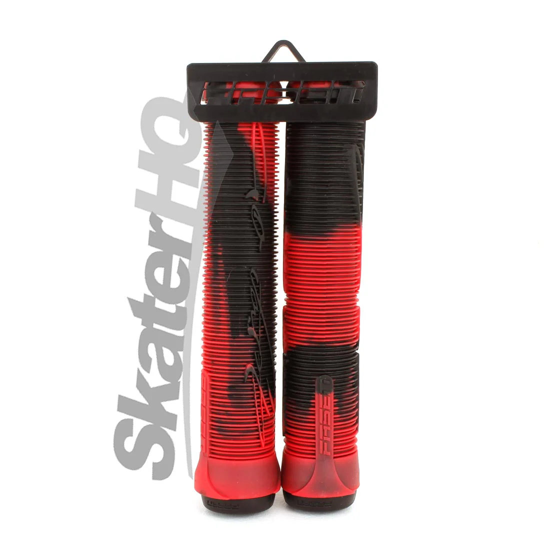 Fasen Go Fast Handle Grips - Black/Red