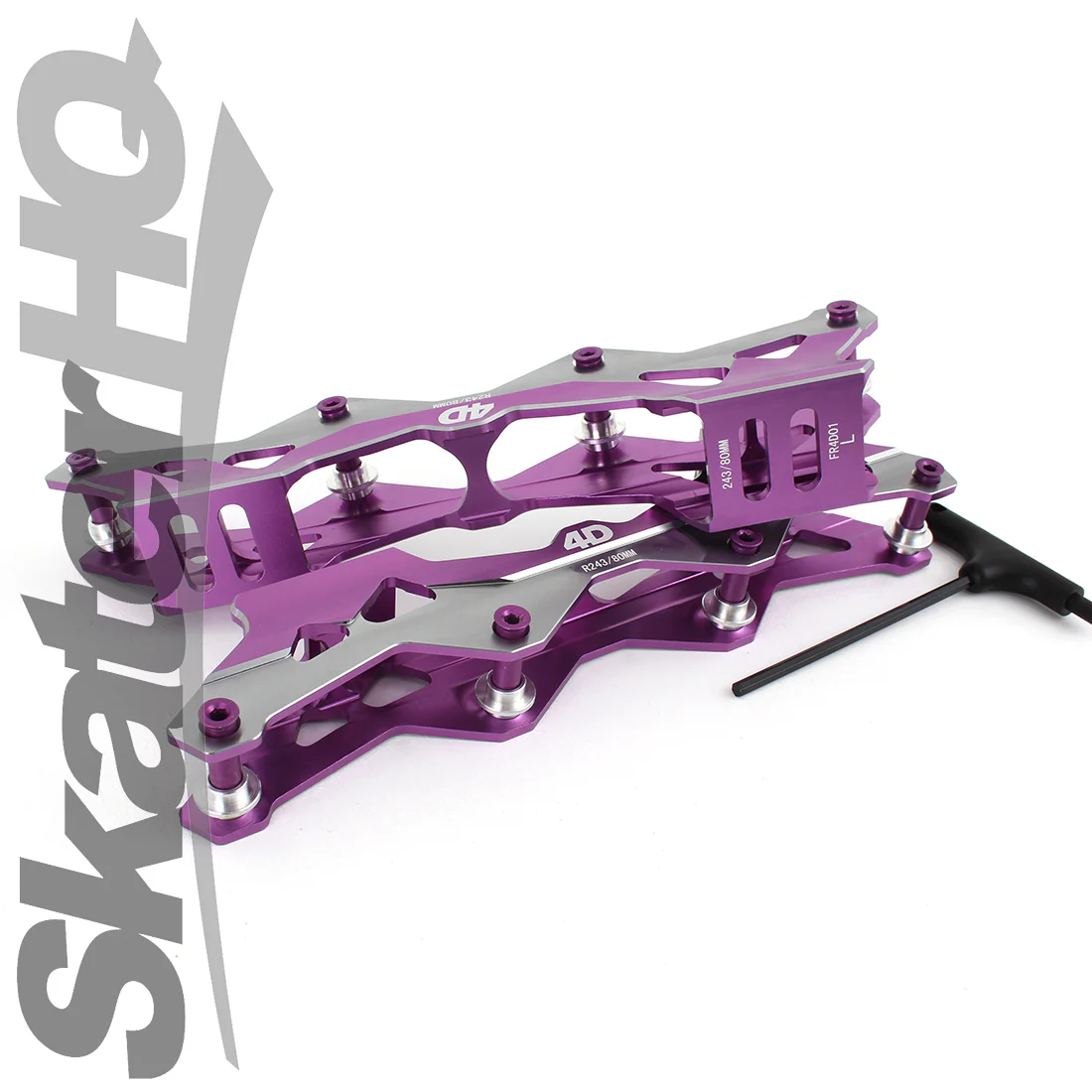 FR 4D Rockered Frame 243mm - Purple - Image 2