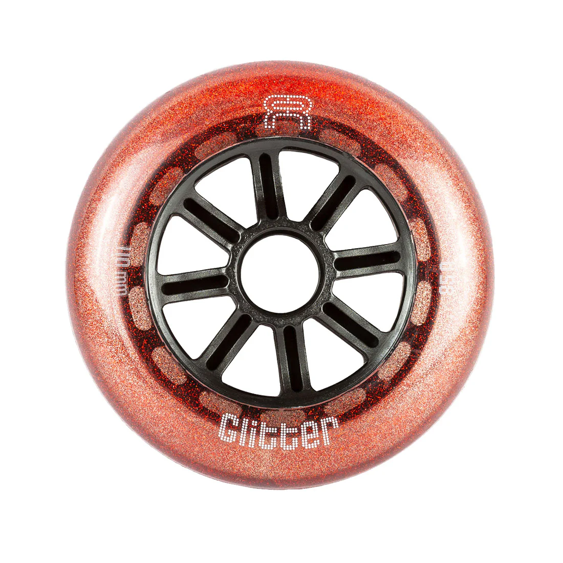 FR Glitter 110mm 85a Wheels - Single - Image 3