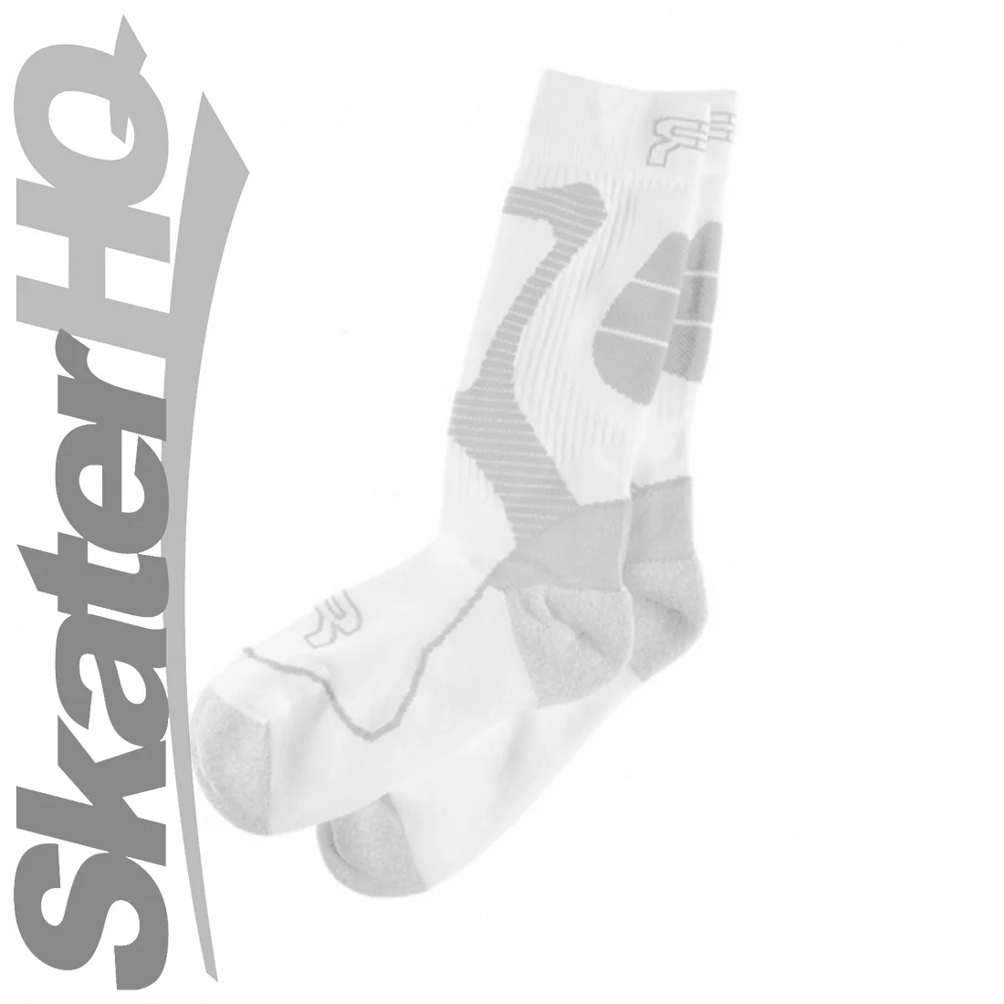 FR Nano Sport Socks White - XL - EU45-47 - Image 2