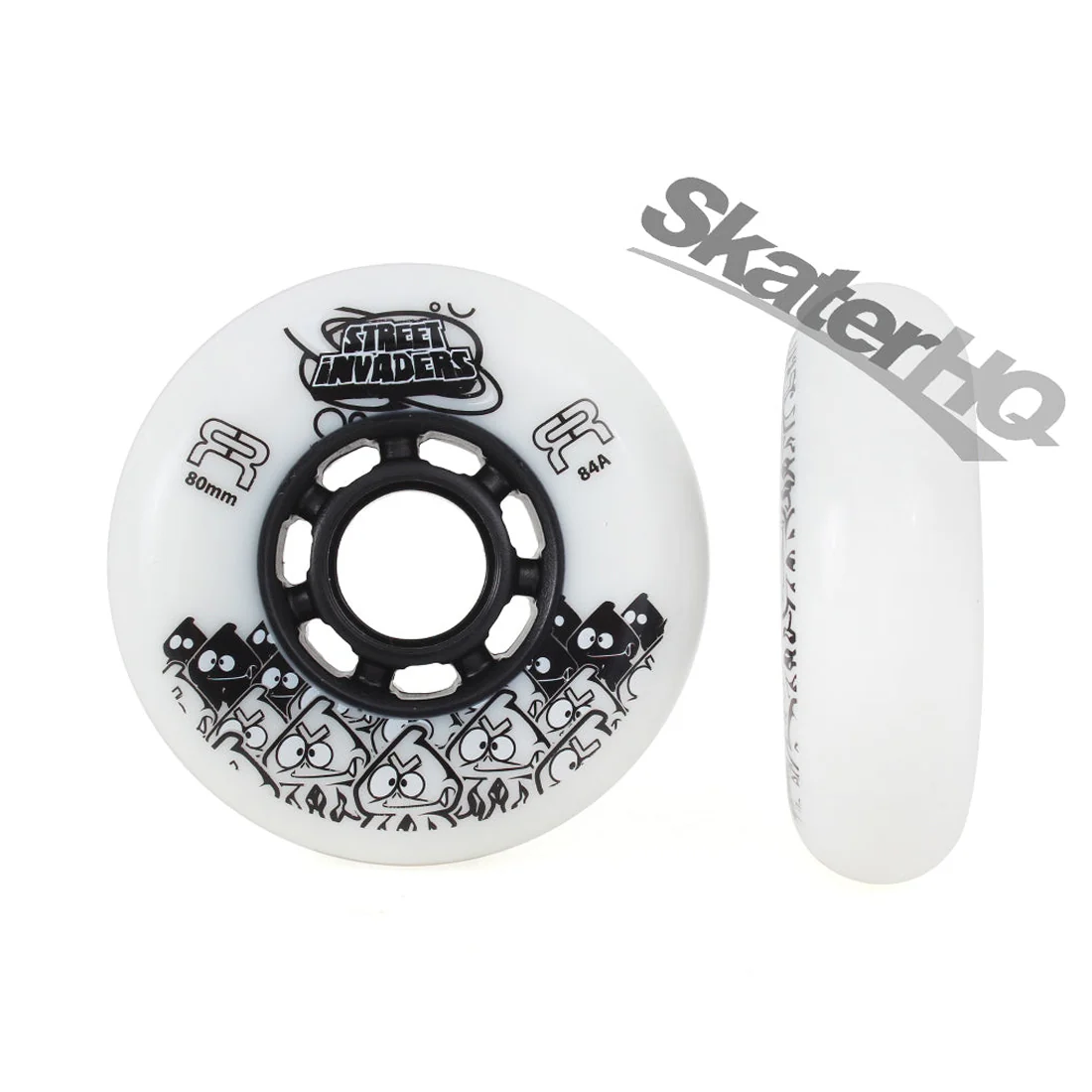 FR Street Invader 80mm 84a 4pk - White