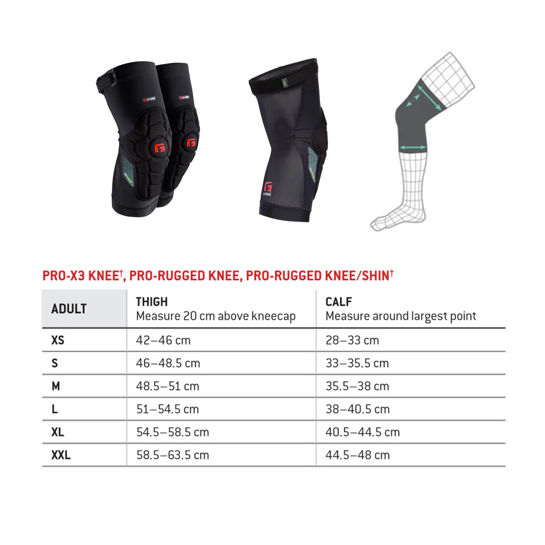 G-Form Pro-Rugged Knee - Image 3