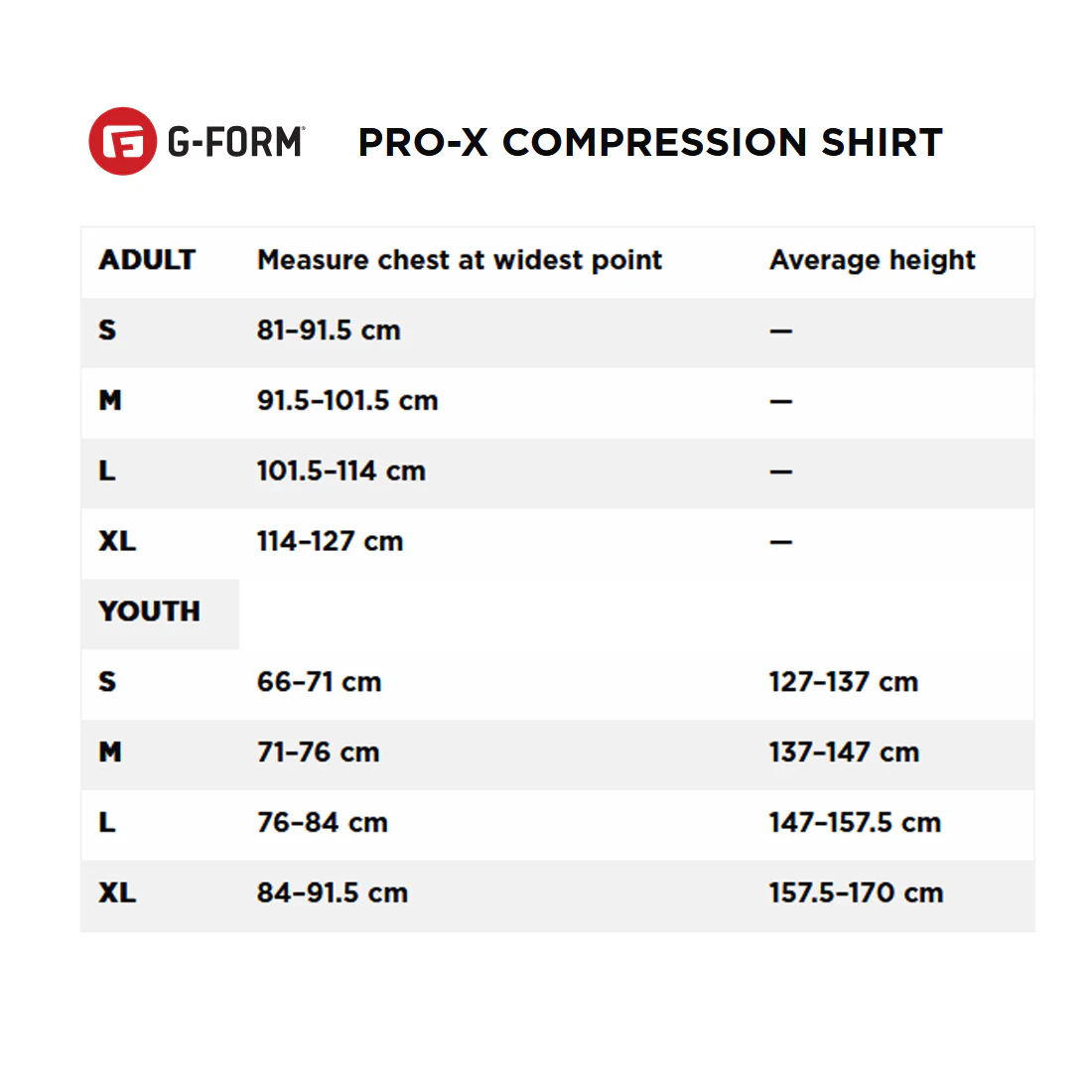 G-Form Pro-X Compression Shirt - Youth - Image 2
