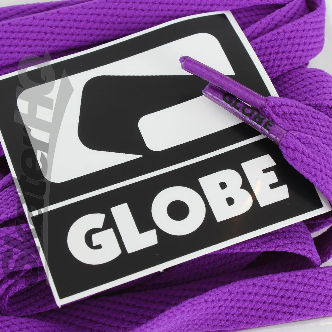 Globe Flat 150cm Laces - Purple - Image 2