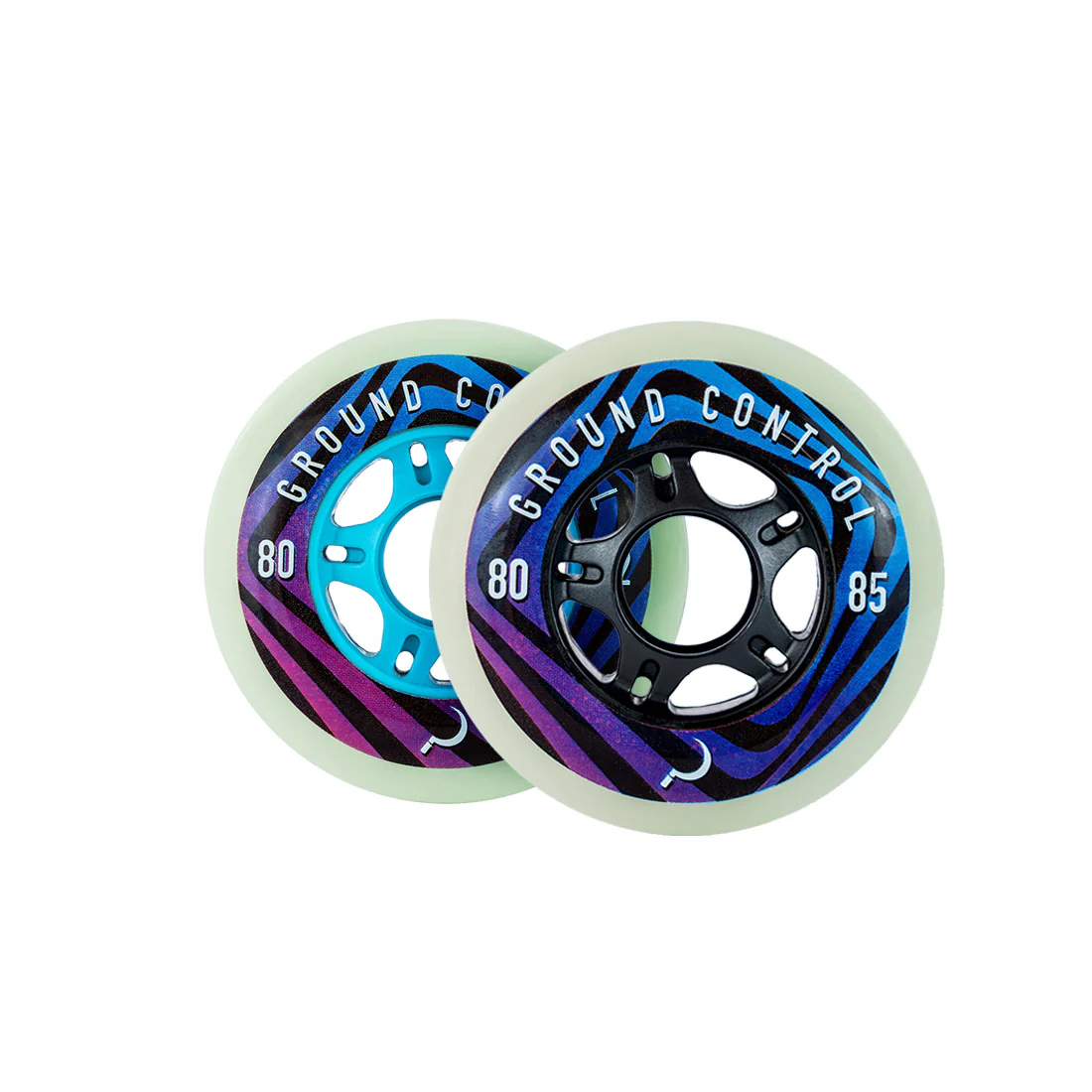 Ground Control Glow 80mm Wheels 4pk
