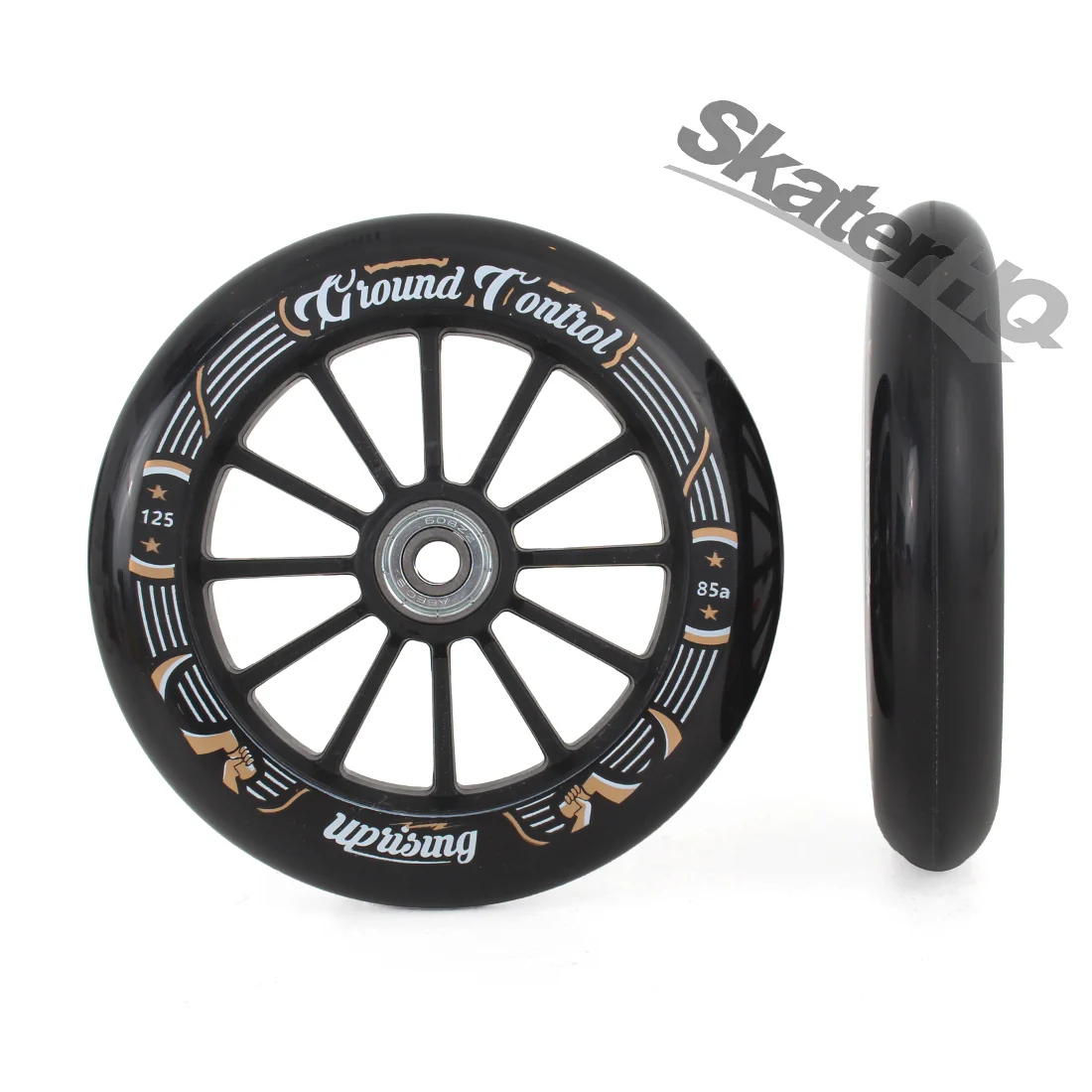 Ground Control V3 125mm/85a 6pk - Black