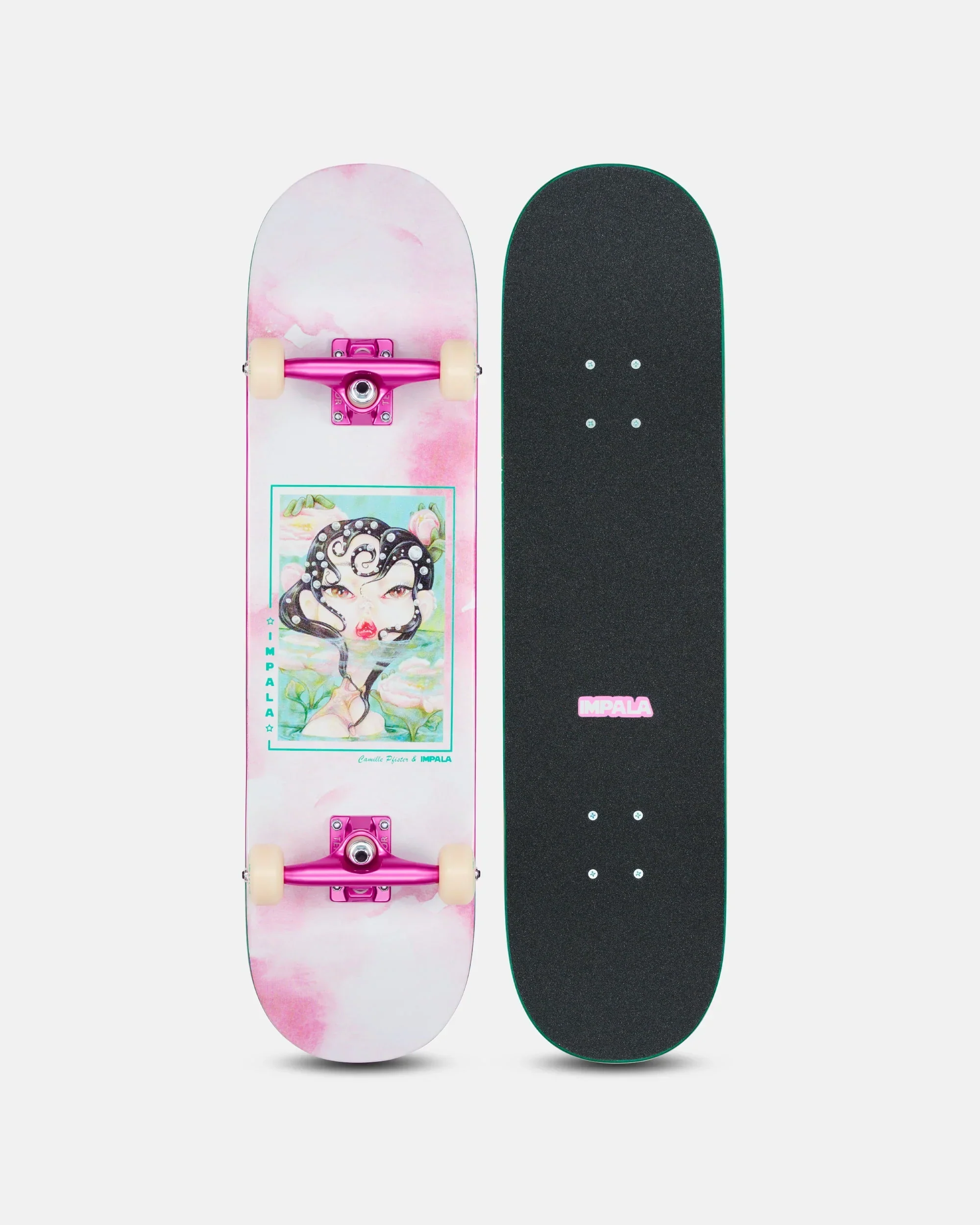 Impala Naiad Skateboard Wen/Rose 8.0"