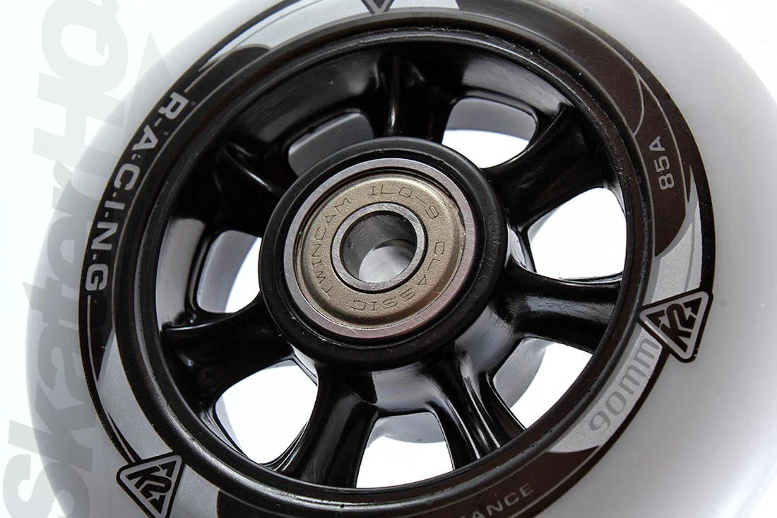 K2 90mm Wheel 8pk with Bearings & Spacers - Image 3