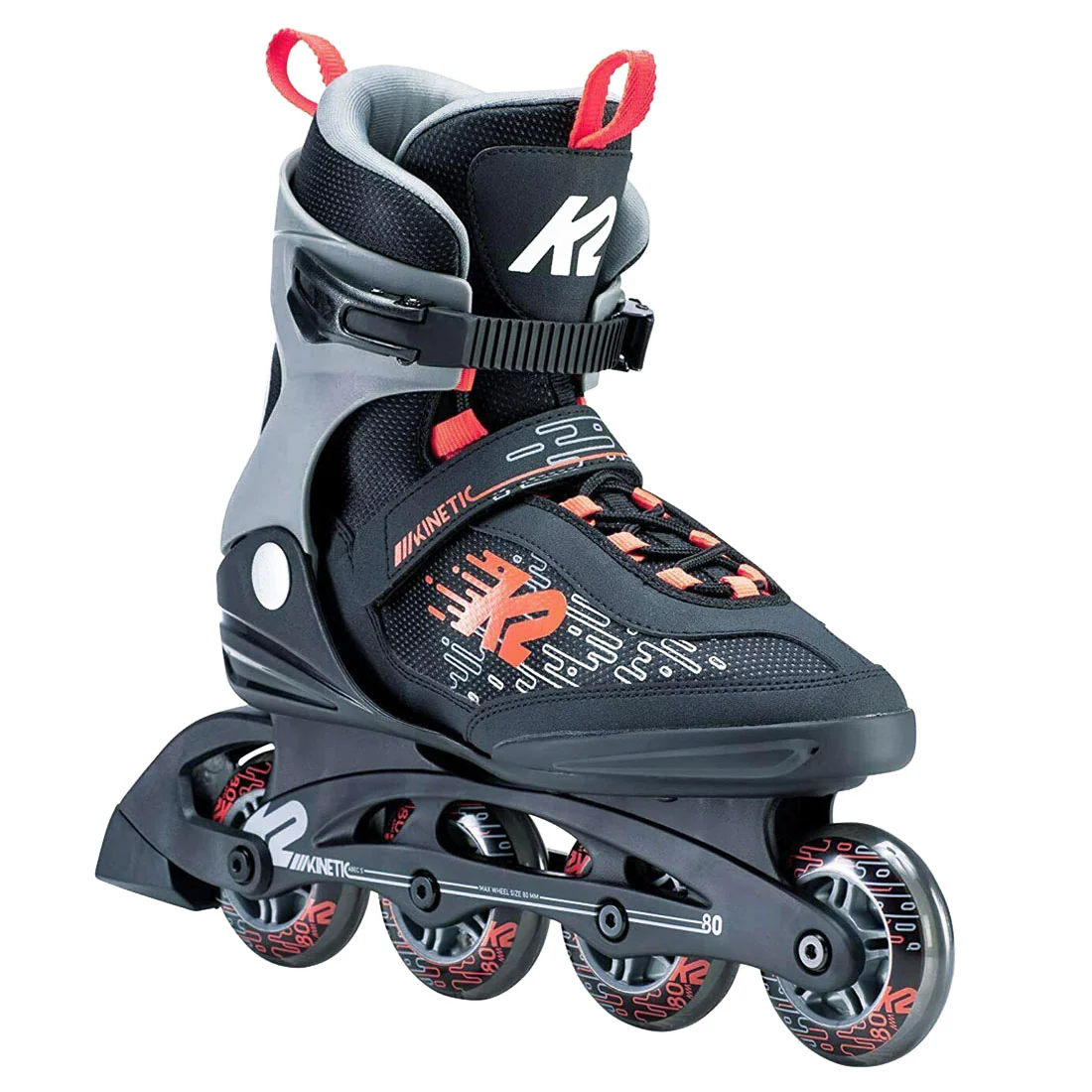 K2 Kinetic 80 M Black/Red 7US EU39.5 25cm - Image 2