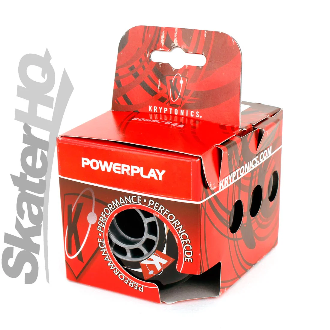 Kryptonics Powerplay 80mm/84a 4pk - Black - Image 4