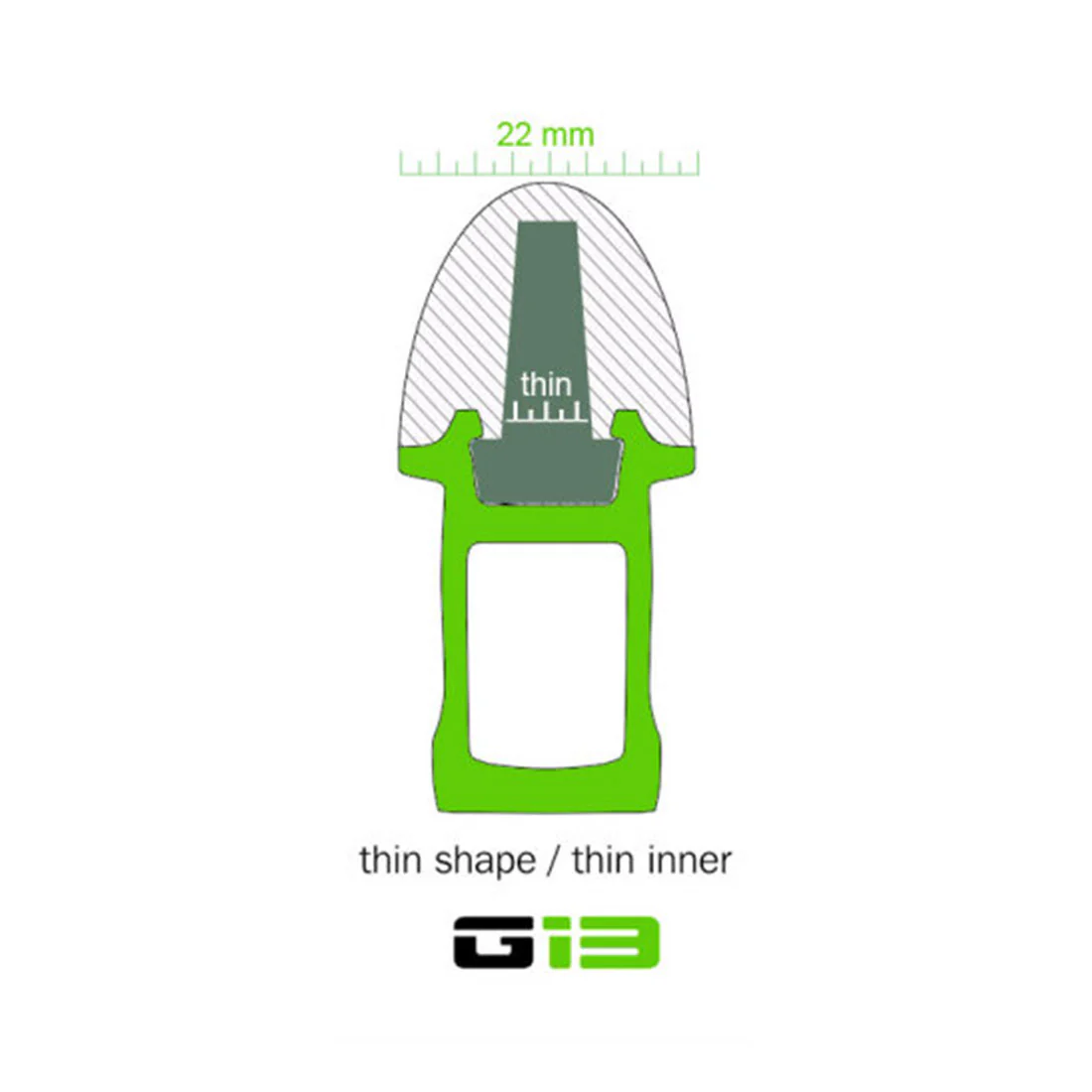 Matter One20Five G13 125mm 6pk - Green - Image 2