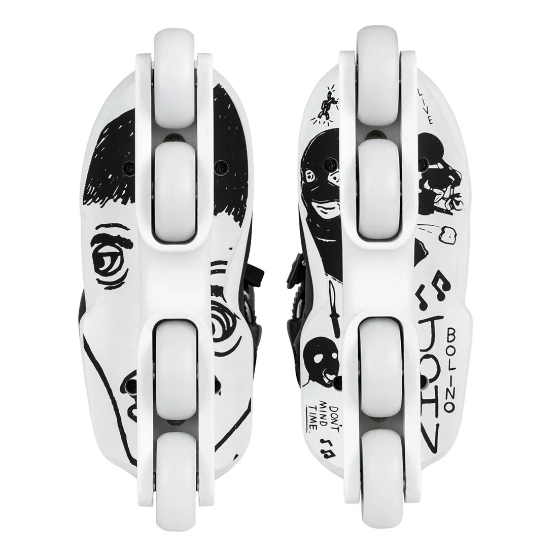 Mesmer Throne John Bolino V2 Skates - Black - Image 3
