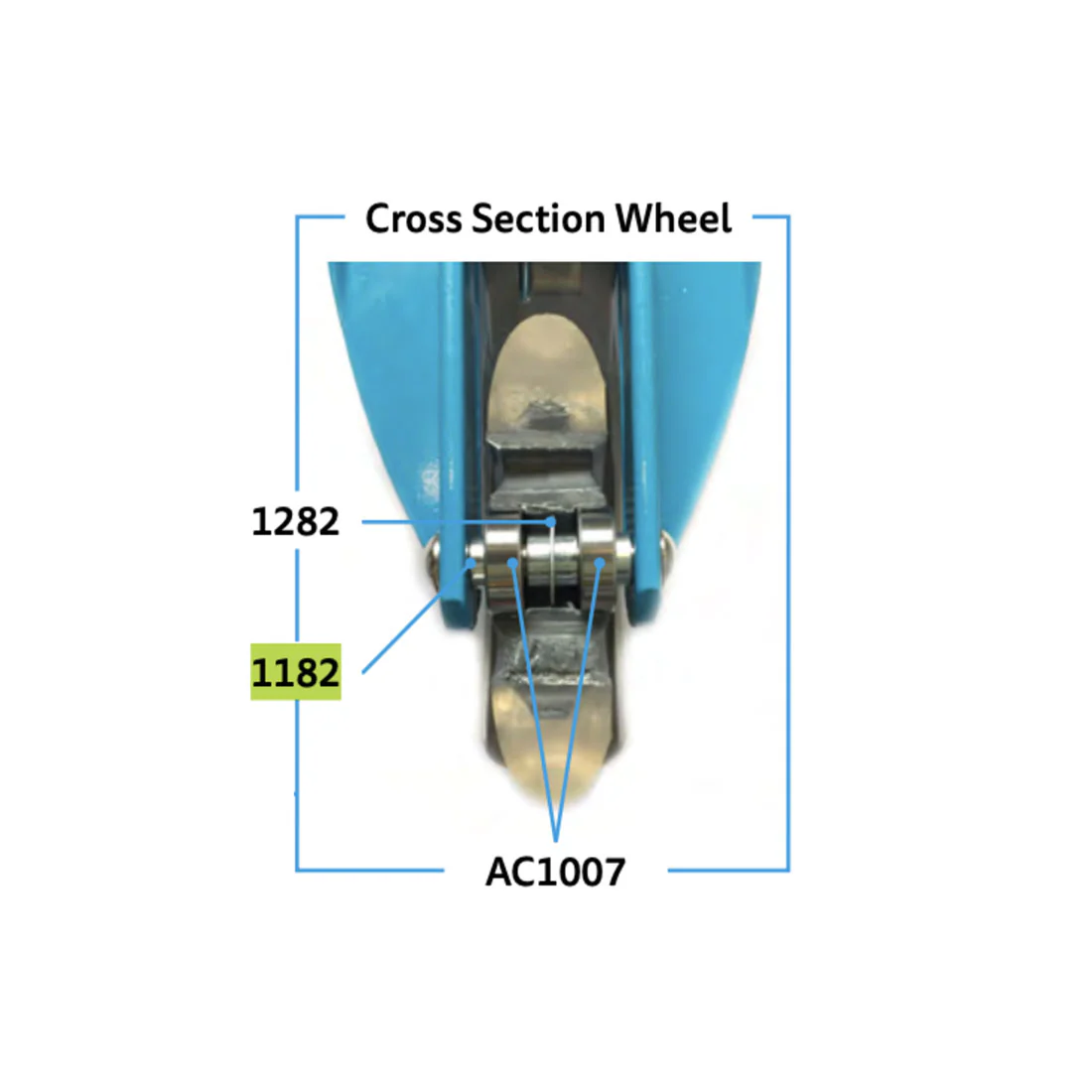 Micro Rear Wheel Spacer 2pk - 1182 - Image 2