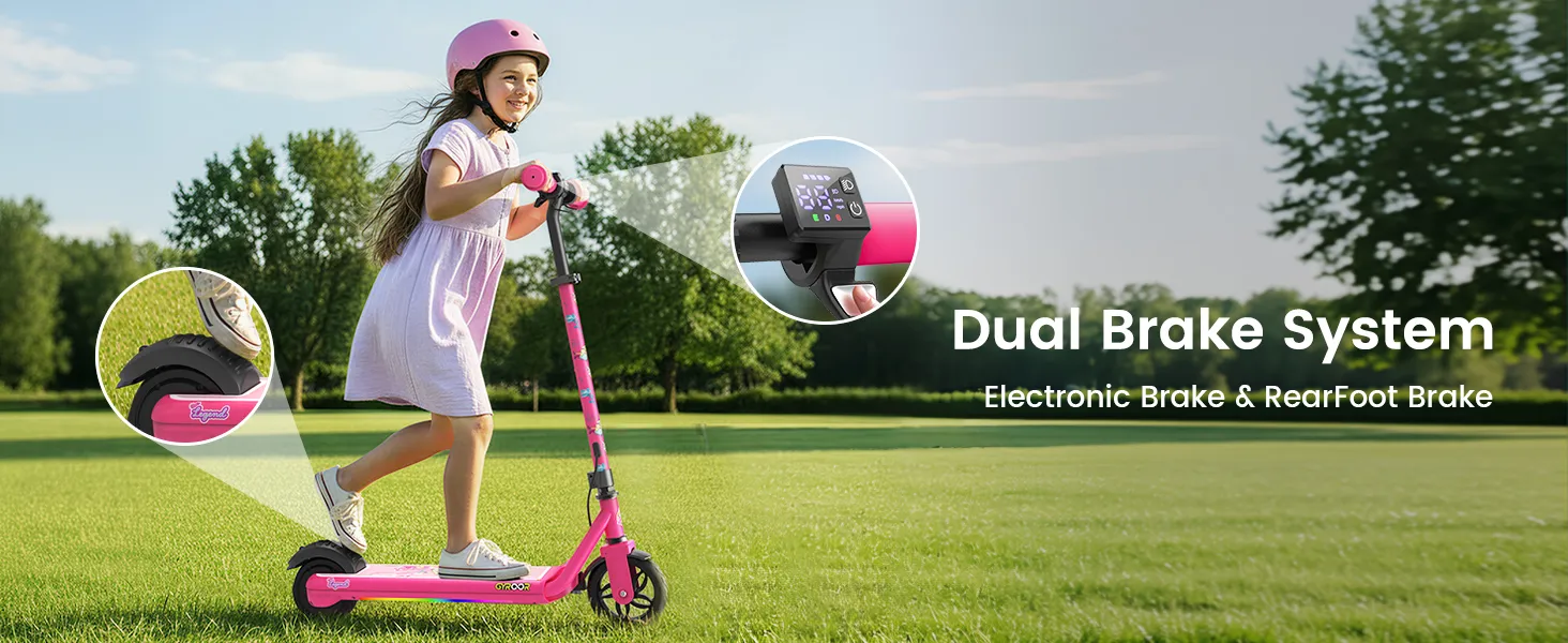 GYROOR Minions H30 Max Kids Scooter - Image 9