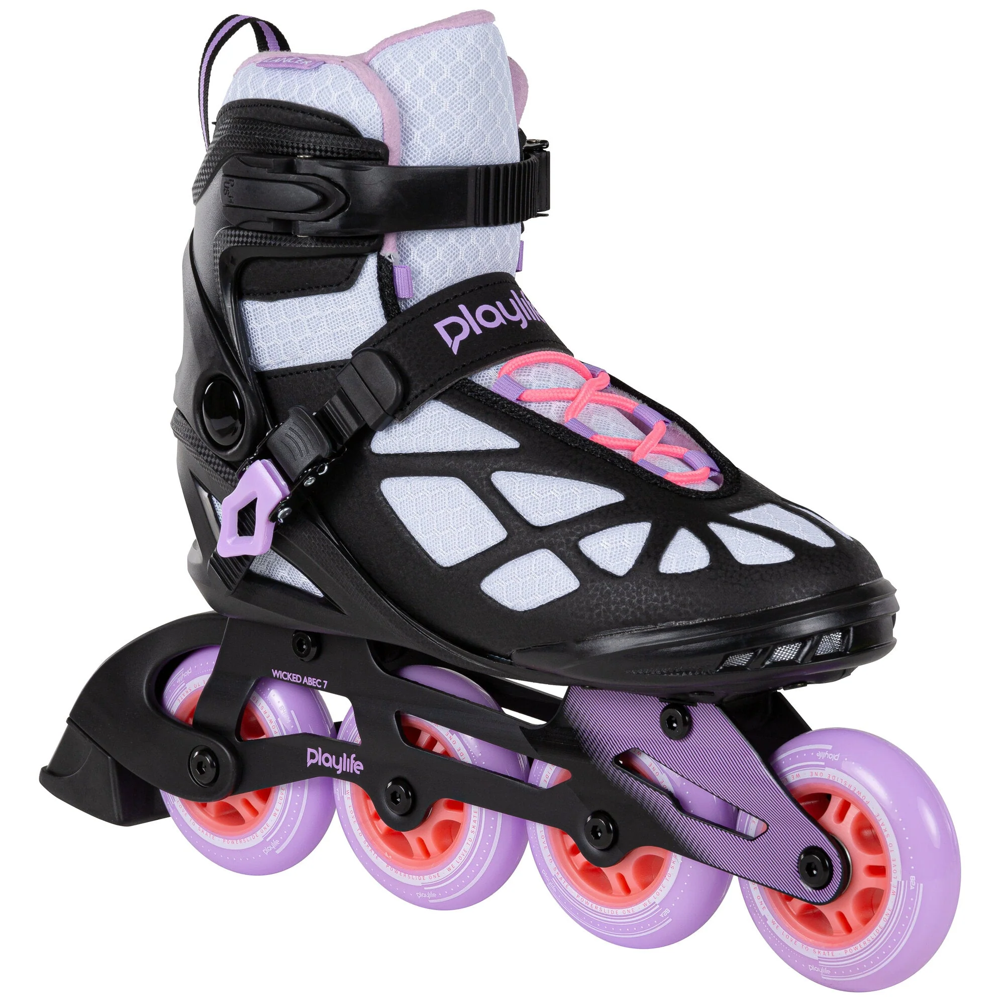Playlife Lancer 84 Skate - White/Purple - Image 2