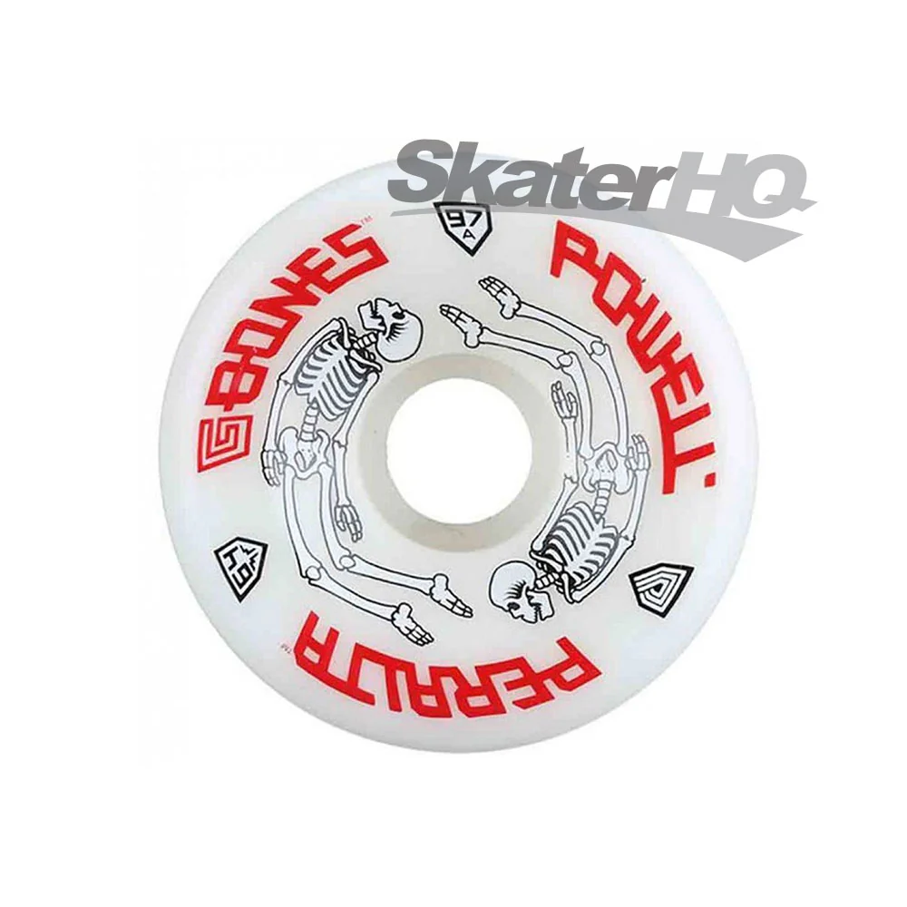 Powell G Bones 64mm 97a White