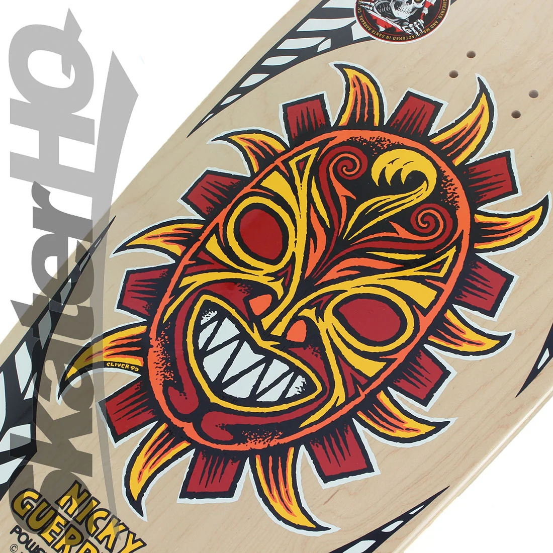 Powell Peralta Nicky Guerrero Mask 10.0 Deck - Natural - Image 3