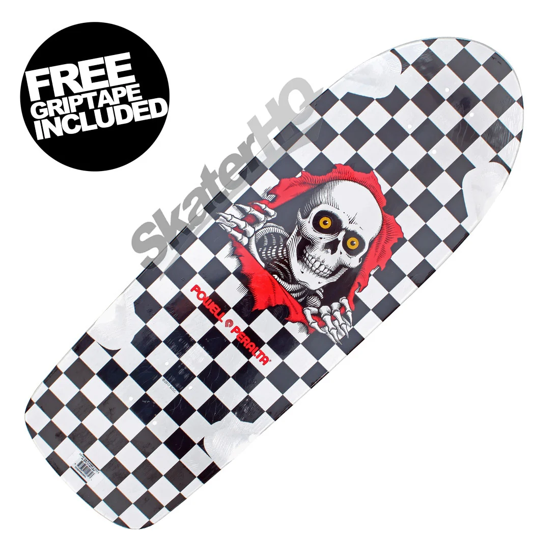 Powell Peralta OG Ripper 10.0 Deck - Checkered