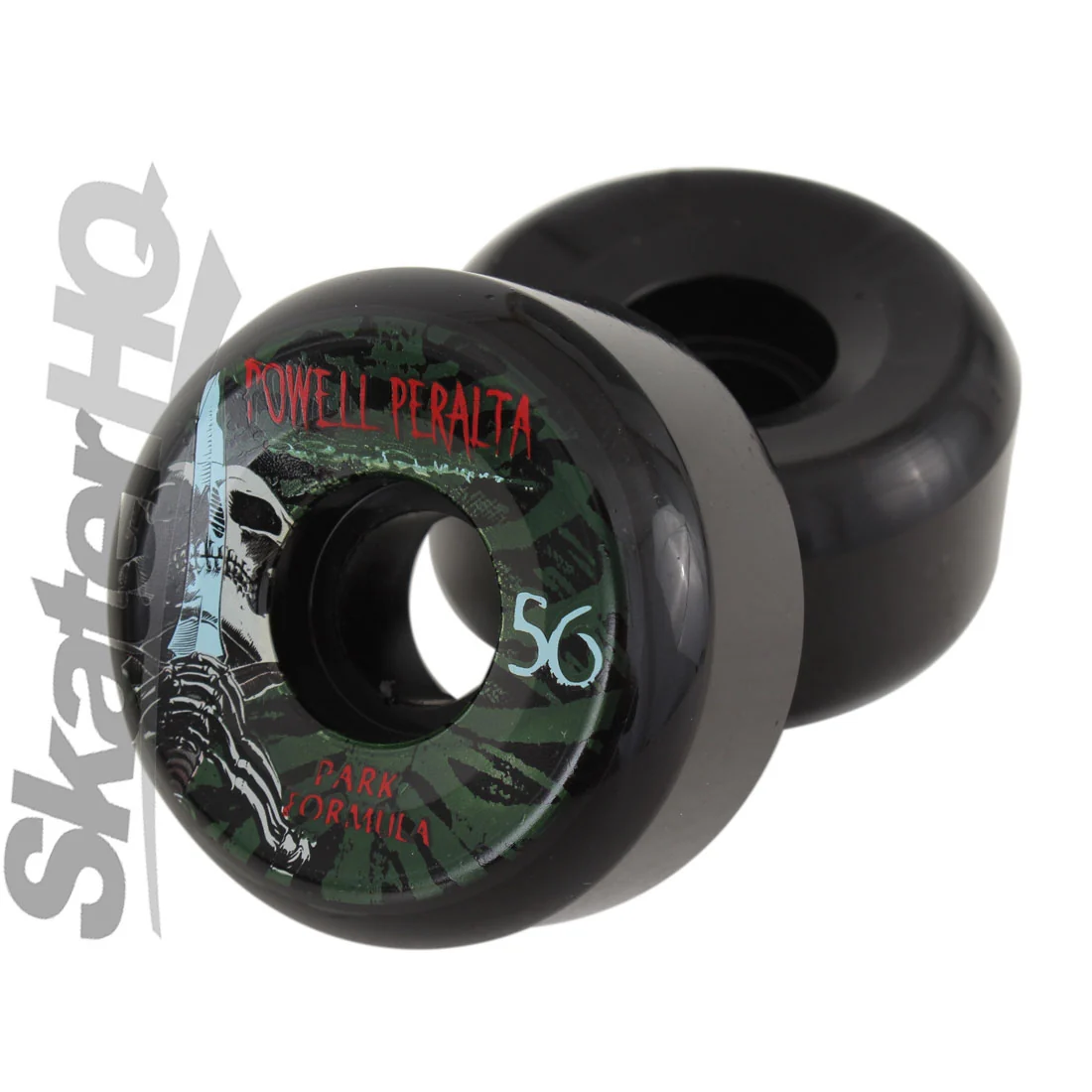 Powell Peralta SPF Skull & Sword 56mm - Black - Image 2