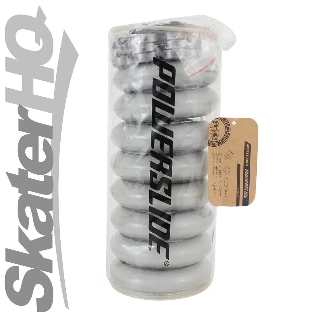 Powerslide Cyclone 90mm 8pk w/ Bearings & Spacers - Image 2