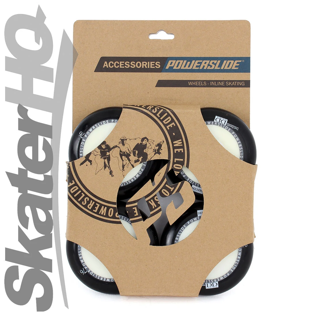 Powerslide Defcon 76mm Wheels 4pk - Image 2