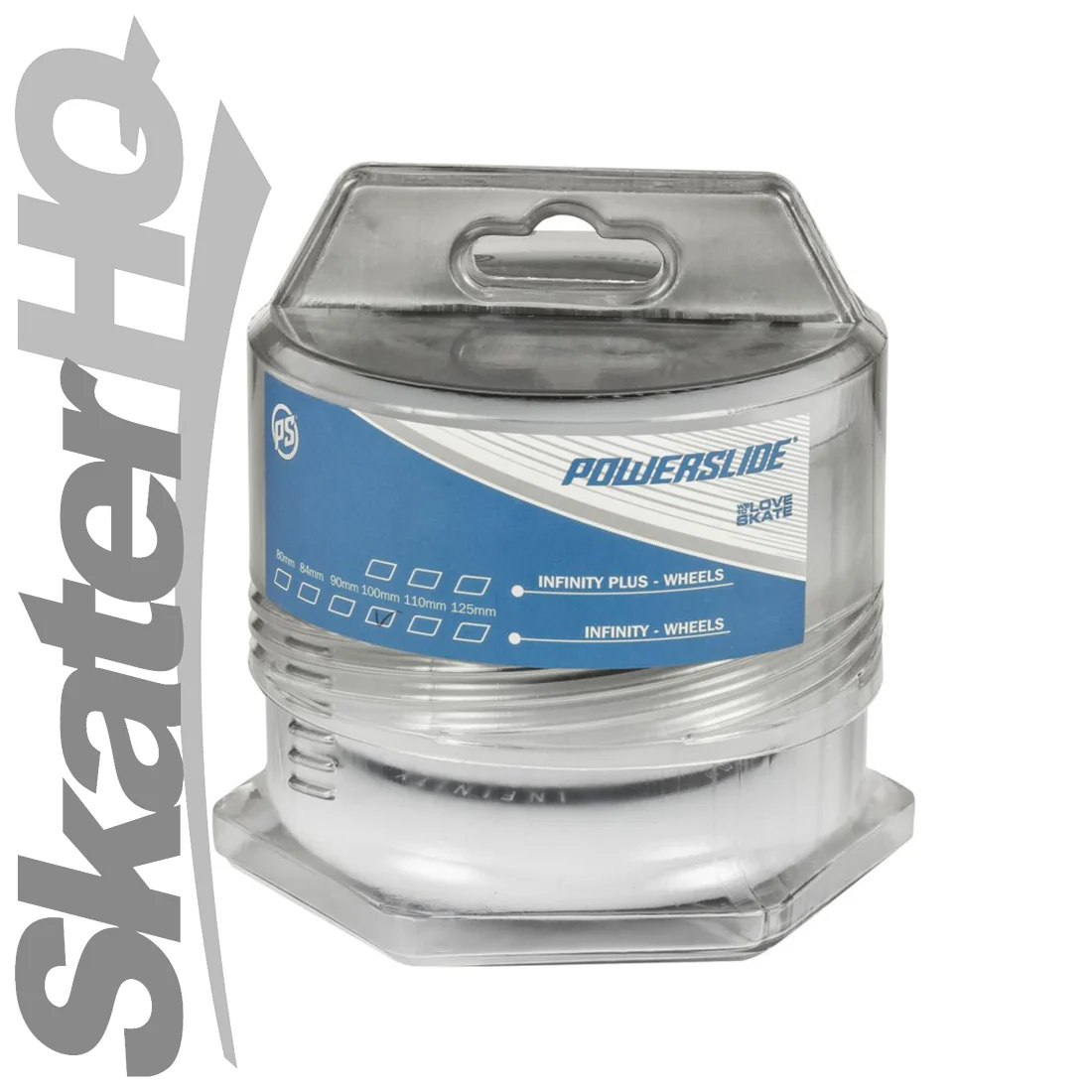 Powerslide Infinity 100mm/85a 4pk - Grey - Image 2