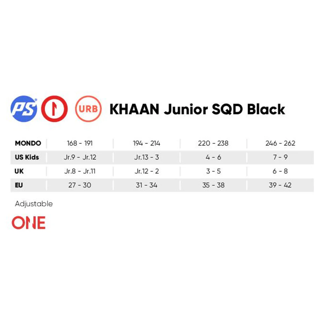 Powerslide Khaan Junior SQD Black/White - Image 5