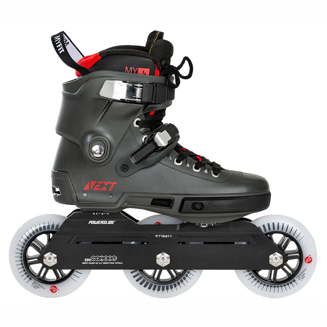 Powerslide Next 110 - Charcoal